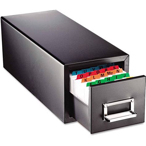 metal index boxes|index card filing cabinet metal.